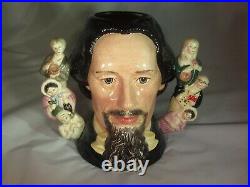 Charles Dickens Royal Doulton Double Handle Character Toby Jug D6939 Loving CUP