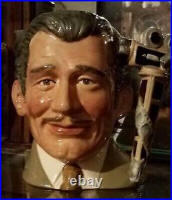 Clark Gable Very Rare Royal Doulton Character Jug. Mint Condition