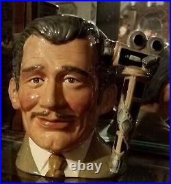 Clark Gable Very Rare Royal Doulton Character Jug. Mint Condition