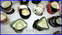 Collection Lot 15 Royal Doulton Toby Character Jugs 4 Size Each