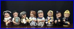 Complete 25 Pc Set Doultonville Collection Royal Doulton England Toby Jugs