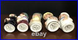 Complete 25 Pc Set Doultonville Collection Royal Doulton England Toby Jugs