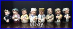 Complete 25 Pc Set Doultonville Collection Royal Doulton England Toby Jugs