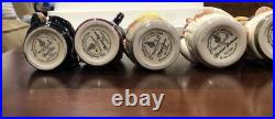 Complete 25 Pc Set Doultonville Collection Royal Doulton England Toby Jugs