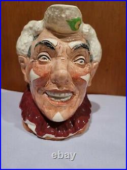 D6322 The Clown Character Jug Large 7 Collectors Condition