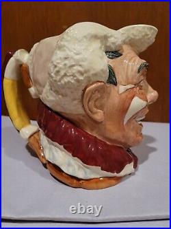 D6322 The Clown Character Jug Large 7 Collectors Condition