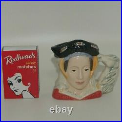 D6754 Royal Doulton miniature character jug Anne of Cleves Henry VIII wives