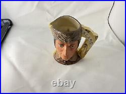 Davy Crockett Antonio Lopez de Santa Anna Royal Doulton 1984 D6729 Character jug