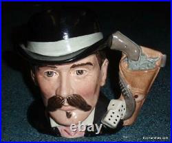 Doc Holliday Royal Doulton Character Toby Jug D6731 THE WILD WEST COLLECTION
