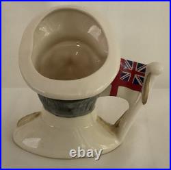 EARL MOUNTBATTEN OF BURMA D6851 Royal Doulton Character Jug Limited Edition