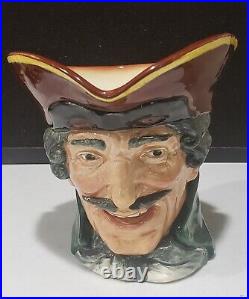 EARLY Large Vintage Royal Doulton Dick Turpin Toby Jug Character Mug Pitcher