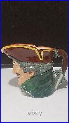 EARLY Large Vintage Royal Doulton Dick Turpin Toby Jug Character Mug Pitcher