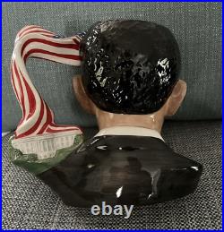 EUC President Barack Obama Royal Doulton Character Toby Mug D7300 COA/Signed