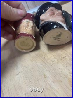 Estate Lot 6 total Toby Mugs And Lighter Estate Lot 6 total Toby Mugs And Lighter