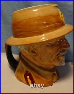 Extremely RARE ROYAL DOULTON Character Jug Field Marshall V C SMUTS -NICE