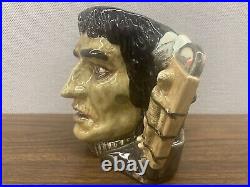 FRANKENSTEIN'S MONSTER Royal Doulton D7052 Character Jug SIGNED LTD. ED. IN BOX