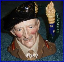Field Marshal Montgomery Royal Doulton Toby Character D6908 LIMITED EDITION GIFT