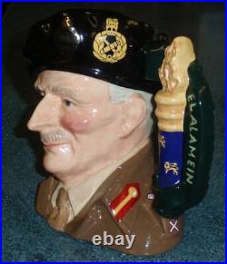 Field Marshal Montgomery Royal Doulton Toby Character D6908 LIMITED EDITION GIFT