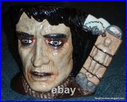 Frankenstein's Monster Character Toby Jug D7052 Royal Doulton Halloween Gift