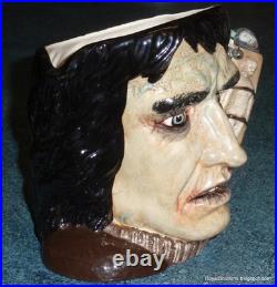 Frankenstein's Monster Character Toby Jug D7052 Royal Doulton Halloween Gift