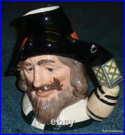 Guy Fawkes Anonymous Character Toby Jug D6861 By Royal Doulton LARGE VERSION