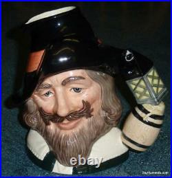 Guy Fawkes Anonymous Character Toby Jug D6861 By Royal Doulton LARGE VERSION