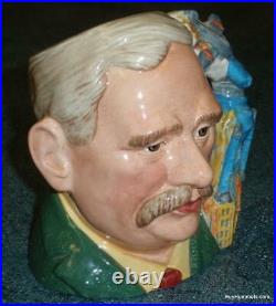 H. G. Wells Royal Doulton Character Toby Jug D7095 War Of The Worlds GREAT GIFT