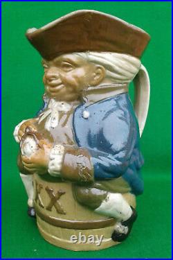 Harry Simeon For Doulton Lambeth Stoneware XX Toby Jug (green) X8589