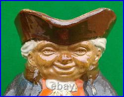 Harry Simeon For Doulton Lambeth Stoneware XX Toby Jug (orange) X8589