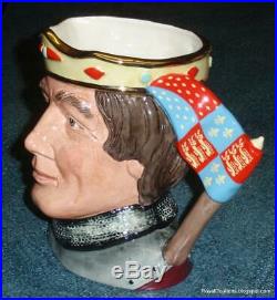Henry V Royal Doulton LARGE Character Toby Jug D6671 Shakespearean Collection