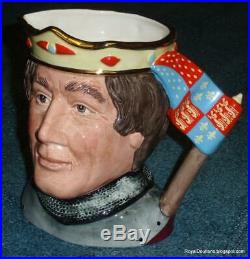 Henry V Royal Doulton LARGE Character Toby Jug D6671 Shakespearean Collection