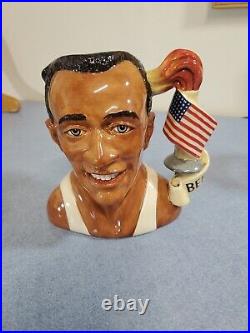 Jesse Owens Olympic Champion Character Jug Of The Year 1996 Royal Doulton Toby