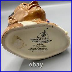 Jesse Owens Olympic Champion Character Jug Of The Year 1996 Royal Doulton Toby