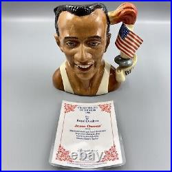 Jesse Owens Olympic Champion Character Jug Of The Year 1996 Royal Doulton Toby