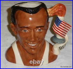 Jesse Owens Royal Doulton Toby Character Jug Of The Year D7019 USA Olypmics