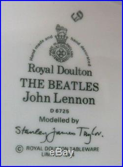 John Lennon Beatles Ltd. Character Jug 1984 Royal Doulton D6725 PERFECT
