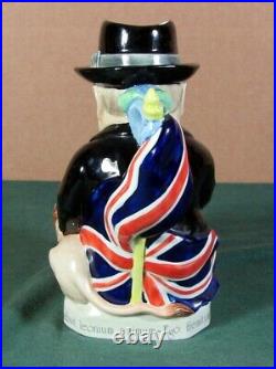 Kevin Francis W. S. Churchill Large Character Toby Jug Ltd. Ed. #524 Of 5,000