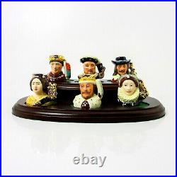 Kings and Queens of the Realm Tiny Royal Doulton Character Jugs