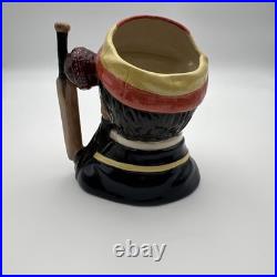 Large 7 Inch W. G. Grace Royal Doulton Toby Jug