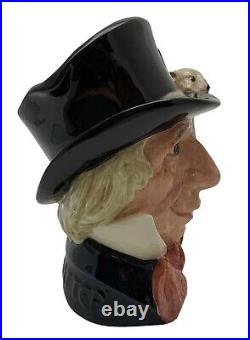 Large Character Toby Jug The Mad Hatter 1964 Royal Doulton D6598 Excellent Rare