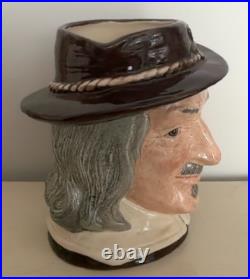 Large Character Toby Mug. Izaak Walton EW. D6404. Royal Doulton. England