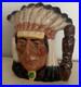 Large Character Toby Mug. N. American Indian EW. D6611. Royal Doulton. England
