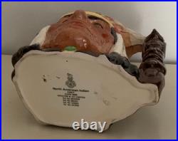 Large Character Toby Mug. N. American Indian EW. D6611. Royal Doulton. England