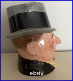 Large Character Toby Mug. WC Fields. EW. D6674. Royal Doulton. England