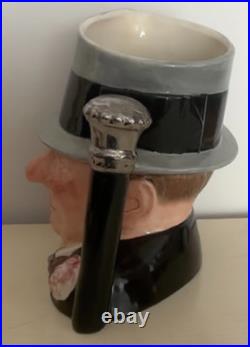 Large Character Toby Mug. WC Fields. EW. D6674. Royal Doulton. England