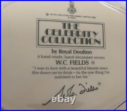 Large Character Toby Mug. WC Fields. EW. D6674. Royal Doulton. England