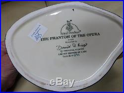 Large Phantom of the Opera No1302 Royal Doulton Character Toby Jug D7017