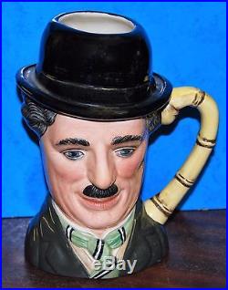 Large Royal Doulton Character Jug Charlie Chaplin D6949 Limited Edition