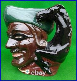 Large Royal Doulton Character Jug Dick Turpin Trial Piece D6528 A/f