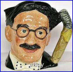 Large Royal Doulton Character Jug Groucho Marx D6710 Perfect